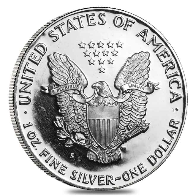 1 oz Proof Silver American Eagle (Abrasions, Random Year)
