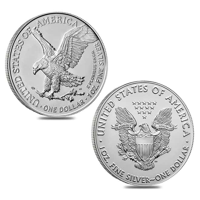 Monster Box of 500 - 1 oz Silver American Eagle $1 Coin BU (Random Year)
