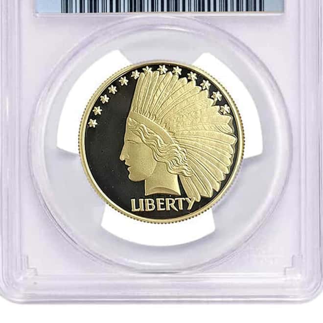 2000 1 oz Liberia Proof Liberty 100 Dollars Type 4 Gold Coin PCGS PF 69 DCAM