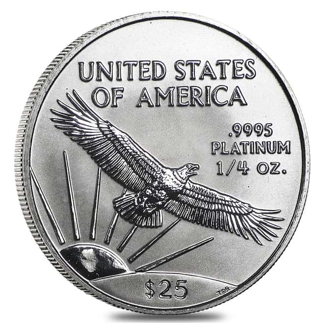 2004 1/4 oz $25 Platinum American Eagle NGC MS 69
