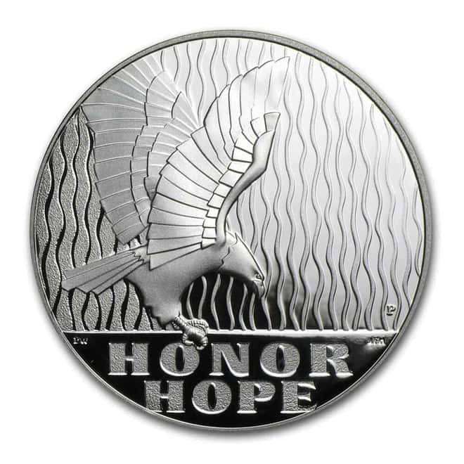 2011 1 oz 9/11 Proof Silver National Medal (Random Mint Mark)
