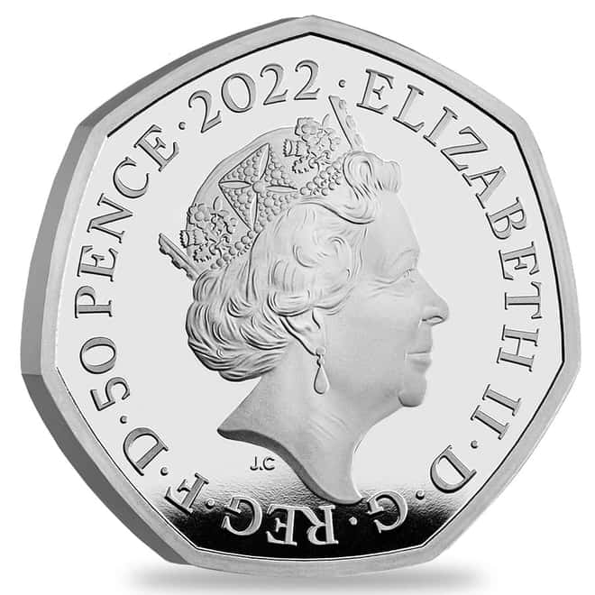 2022 Great Britain 8 gram Harry Potter Proof Silver Coin .925 Fine (w/Box & COA)