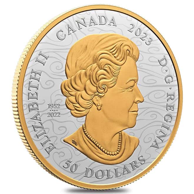 2023 Canada 5 oz Heavenly Dragon Proof Silver Coin .9999 Fine (w/Box & COA)
