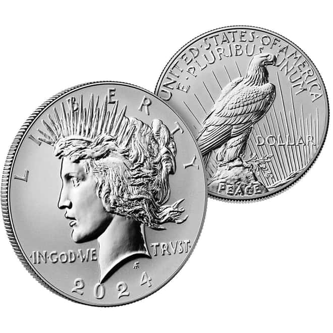 2024-S Peace Silver Dollar Reverse Proof PCGS PF 69 FS (Peace Label)