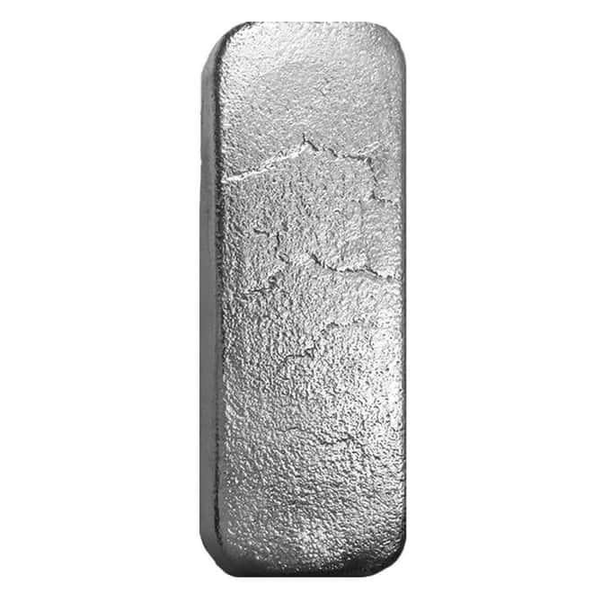 100 oz Johnson Matthey (JM) Vintage Silver Bar .999 Fine