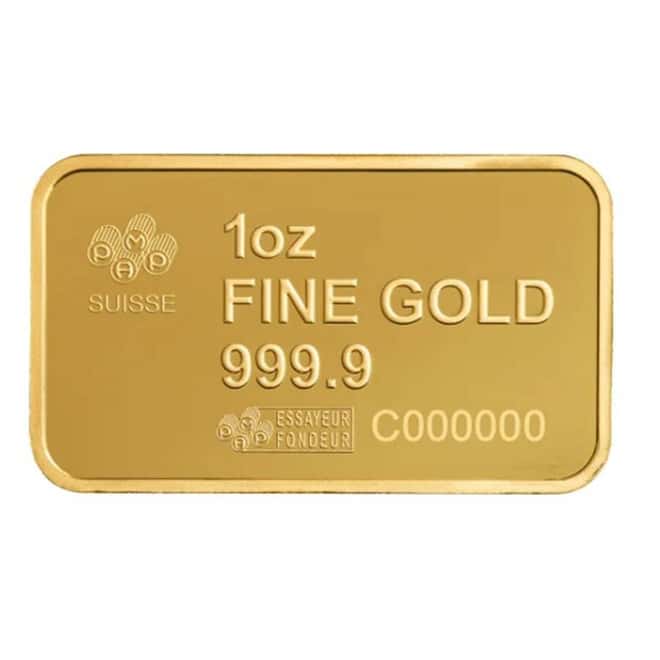 1 oz PAMP Suisse American Buffalo Gold Bar (in Assay)