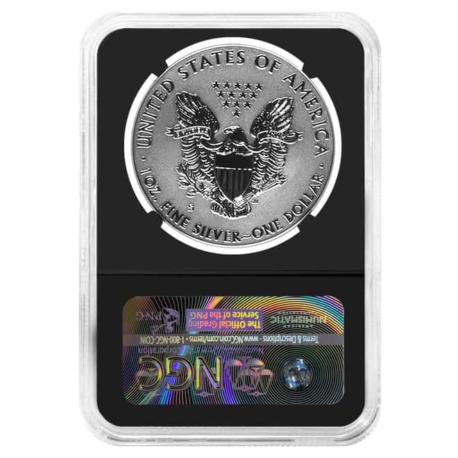 2012-S 1 oz Reverse Proof Silver American Eagle NGC PF 69