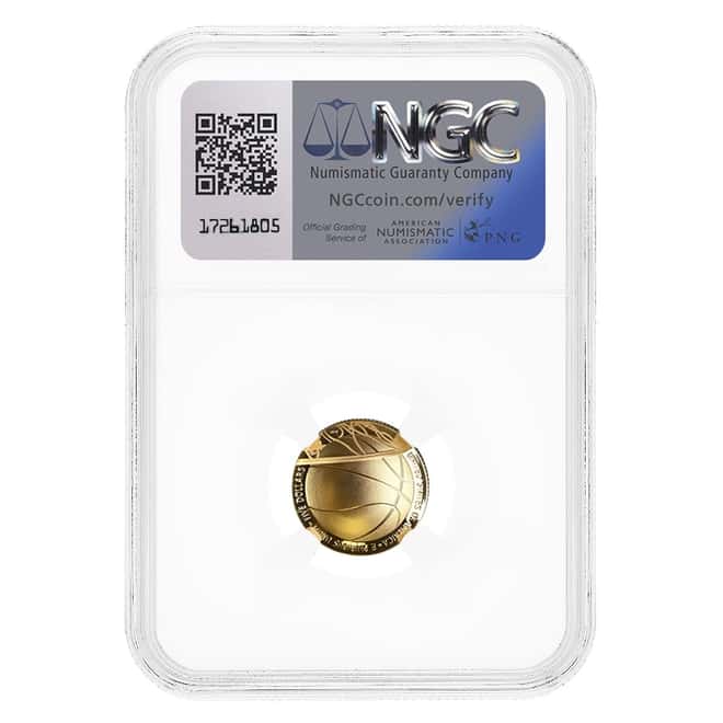 2020-W $5 Gold Basketball Hall of Fame Proof Coin NGC PF 70 UCAM