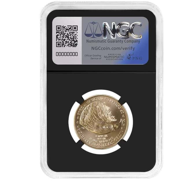 2023 1/2 oz $25 Gold American Eagle NGC MS 70 FDOI (Cabral)