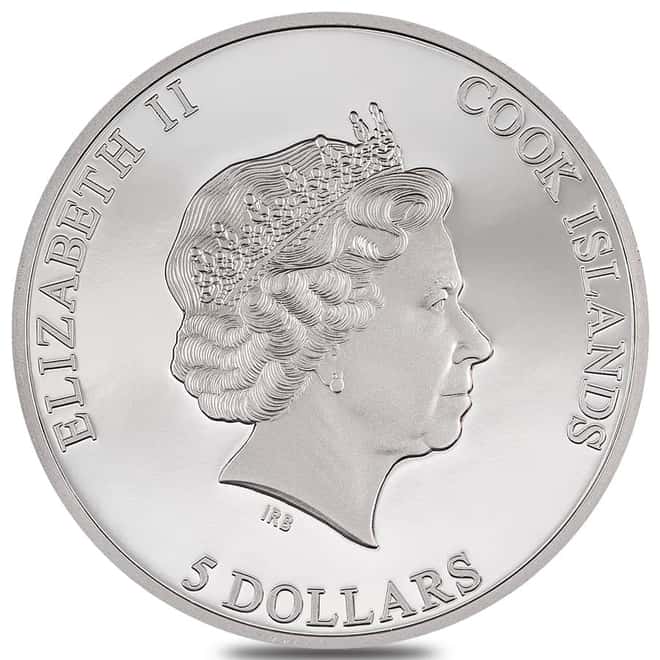 2023 Cook Islands 1 oz Proof Silver Big City Lights Sydney Coin