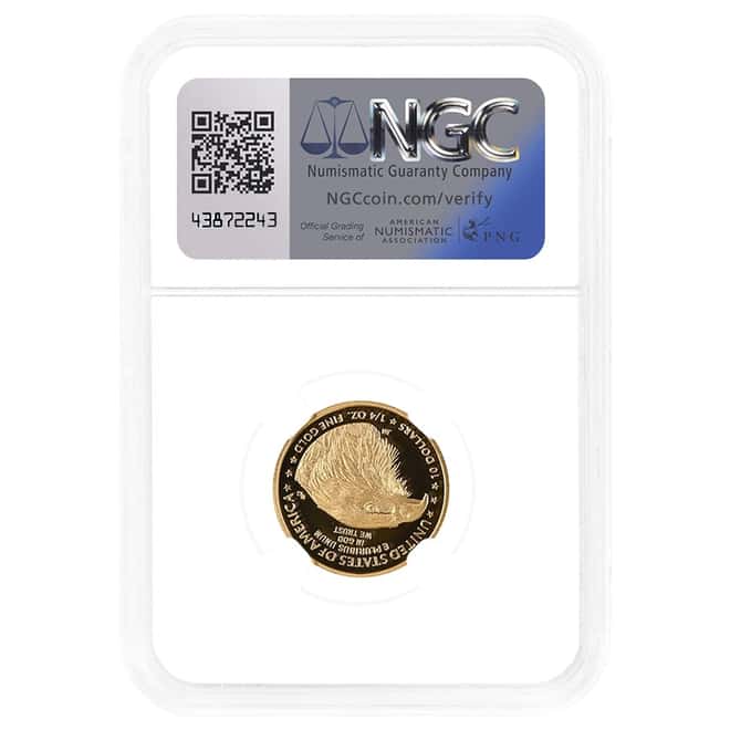 2023-W 1/4 oz $10 Proof Gold American Eagle NGC PF 70 UCAM
