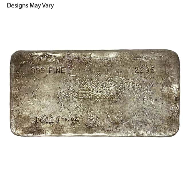 100 oz Simmons Silver Vintage Bar .999+ Fine