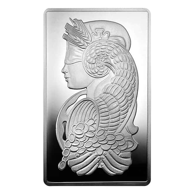 10 oz Silver Bar PAMP Suisse Lady Fortuna .999 Fine