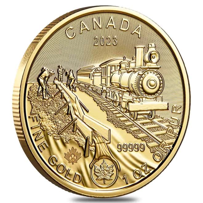 2023 Canada 1 oz Gold Passage for Gold Coin - Klondike Gold Rush (In Assay)