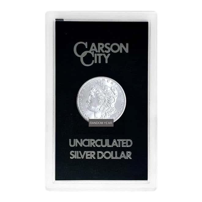 Carson City (CC) Morgan Silver Dollar $1 BU GSA (Random Year)