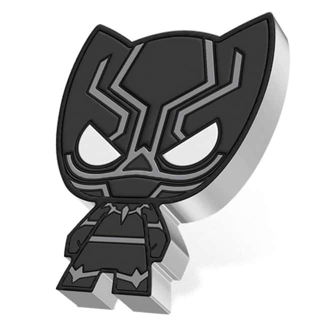 2023 Niue 1 oz Marvel Black Panther Silver Chibi Coin