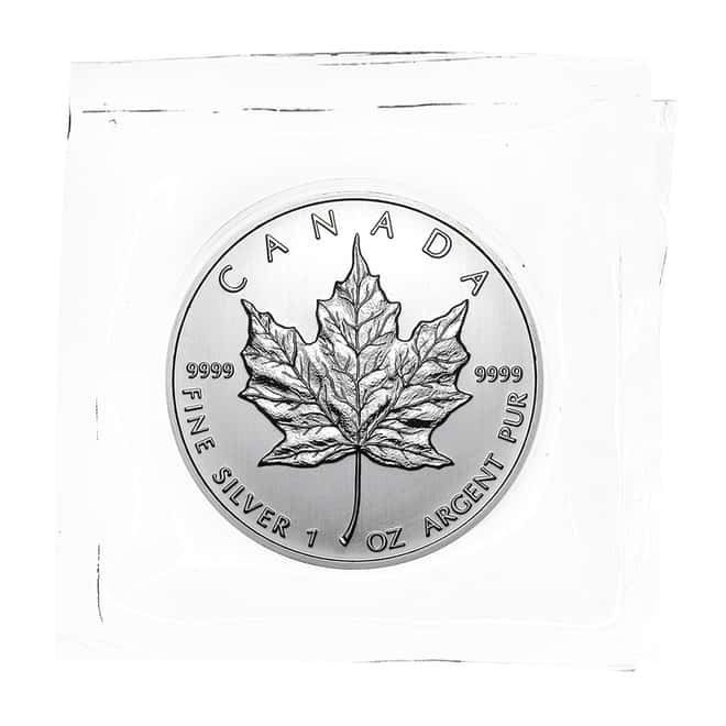 2012 1 oz Canadian Silver Maple Leaf Coin BU (Sealed)