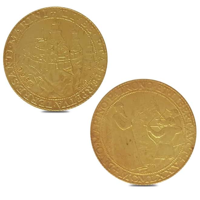 1975 San Marino Gold/Silver Antiqued State Seals 4-Medal Set