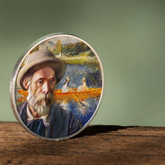 2024 Cook Islands 2 oz Silver Masters of Art Auguste Renoir Coin