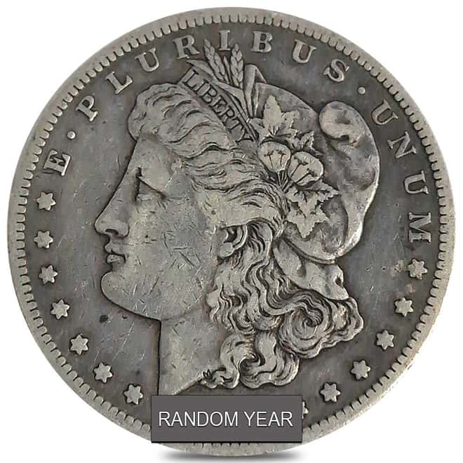 Carson City (CC) Morgan Silver Dollar $1 Below Cull (Random Year)