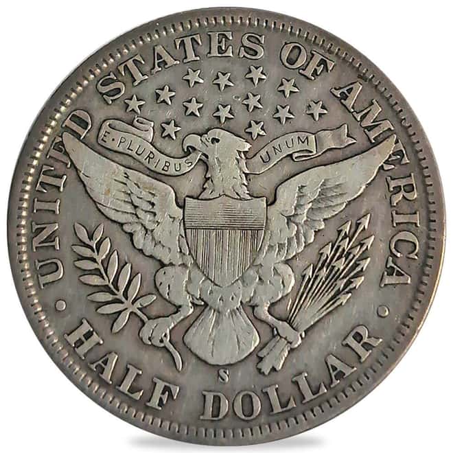 Barber Half Dollar 90% Silver Fine (Random Year)