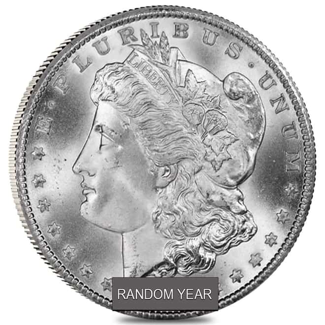 Carson City (CC) Morgan Silver Dollar $1 BU (Random Year)