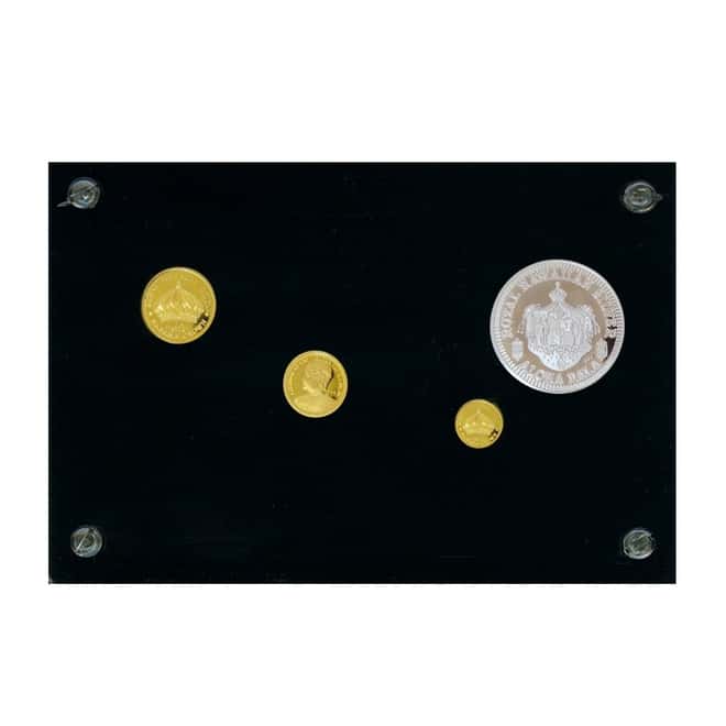 1994 Gold / Silver Royal Hawaiian Queen Liliuokalani 4-Coin Proof Set (w/Box)