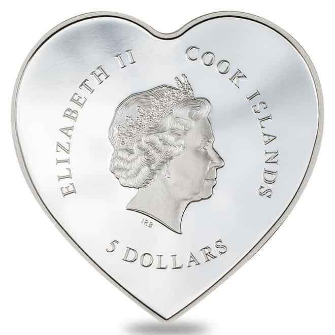 2023 Cook Islands 20 gram Proof Silver Brilliant Love Butterfly Coin .999 Fine (w/Box & COA)