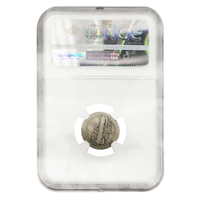 1916-1945 Complete Mercury Dime Set Album (w/1916-D NGC Fair 2)