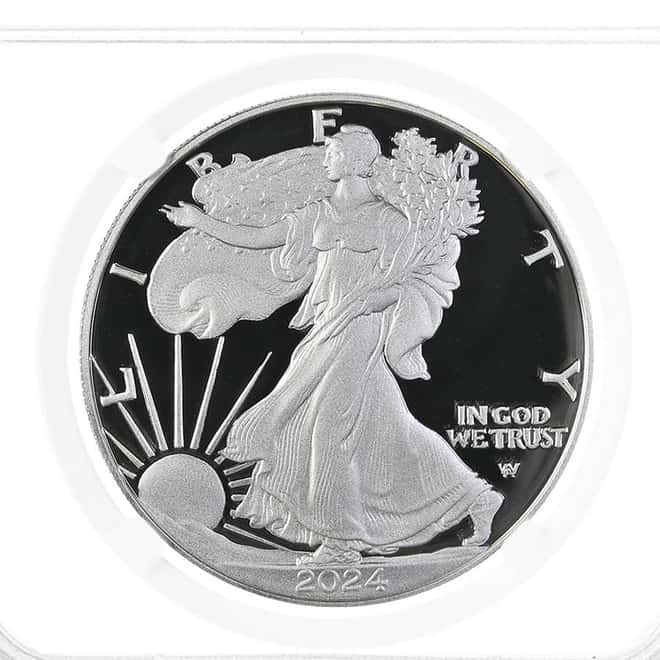 2024-W 1 oz Proof Silver American Eagle NGC PF 70 FDOI