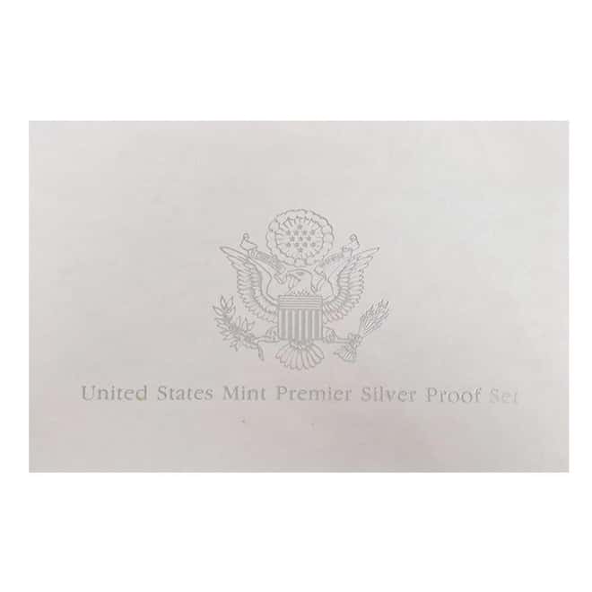 1994-S US Mint Premier Proof Silver Set (w/Box & COA)