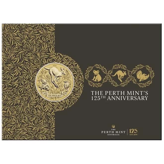 2024 Australia 13.5 gram The Perth Mint's 125th Ann. Coin