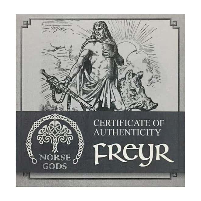 2016 2 oz Cook Islands Silver Norse Gods Freyr Ultra High Relief NGC MS 69 Antiqued First Releases w/COA