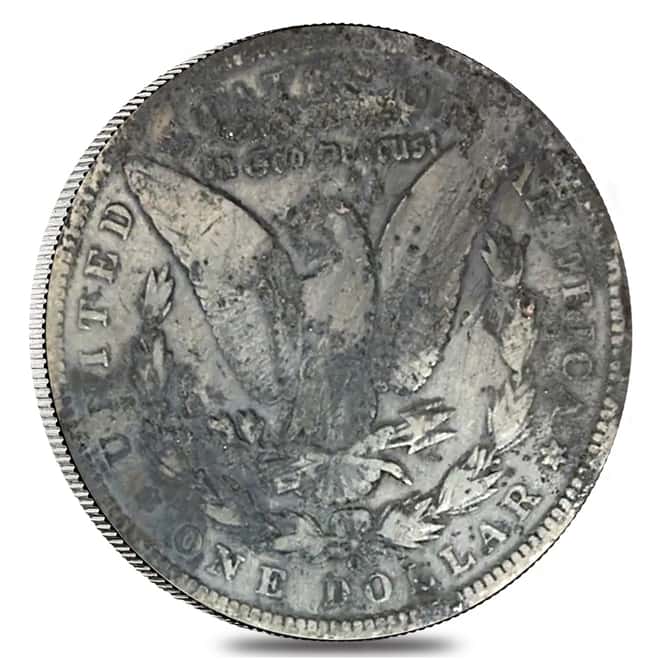Roll of 20 - 1878-1935 Silver Morgan/Peace Dollars Below Cull (Random Year)