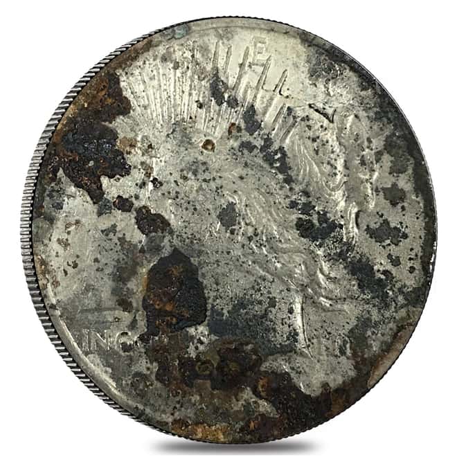 Roll of 20 - 1878-1935 Silver Morgan/Peace Dollars Below Cull (Random Year)