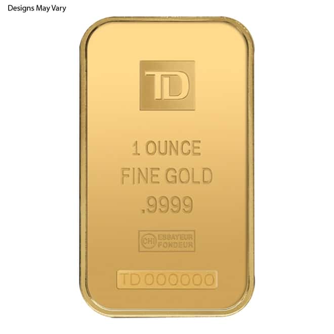 1 oz Generic Gold Bar .999+ Fine (Secondary Market)