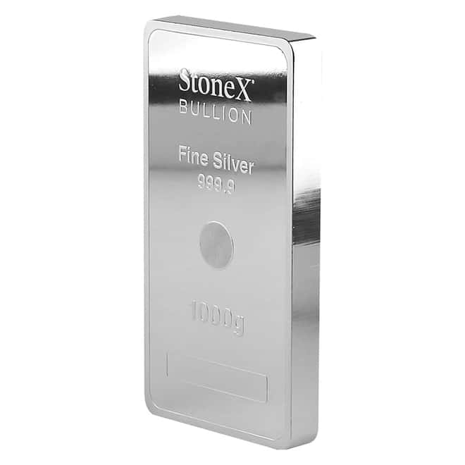 2022 Niue 1 Kilo Stonex Silver Coin Bar .9999 Fine (1000 gram)