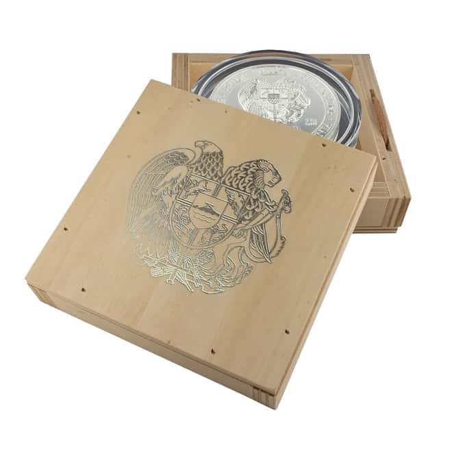 2023 Armenia 5 Kilo Noah's Ark Silver Coin 20000 Dram BU