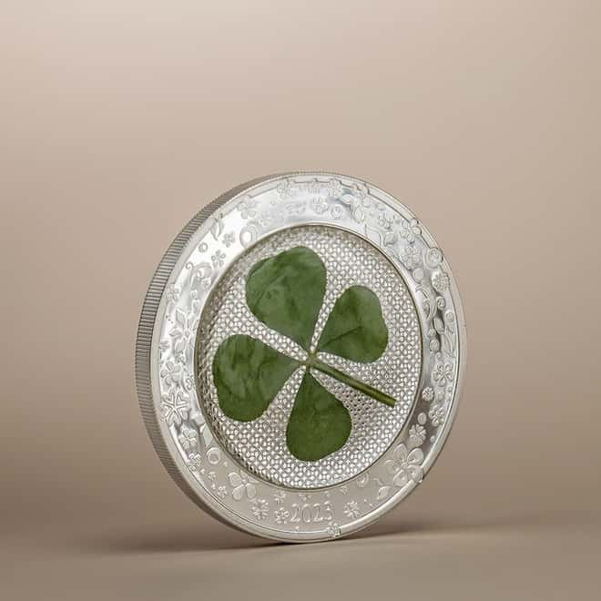 2023 Palau 1 oz Ounce of Luck Silver Coin .999 Fine (w/Box & COA)