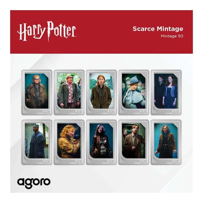 2024 Niue Harry Potter™ Mint Trading Coins Mystery Sealed Set
