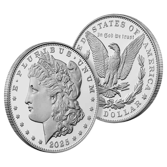 2025-S Morgan Silver Dollar Proof Coin PCGS PF 69 FS