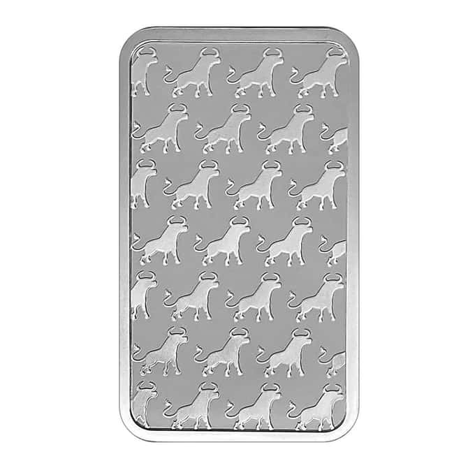 1 oz Bullion Exchanges Silver Bar .9999 Fine (in Cap)