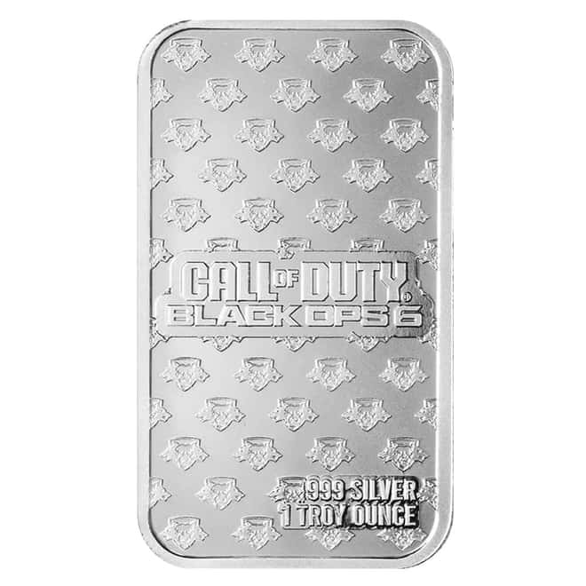 1 oz Call of Duty® Black Ops 6 Silver Bar .999 Fine (in TEP)