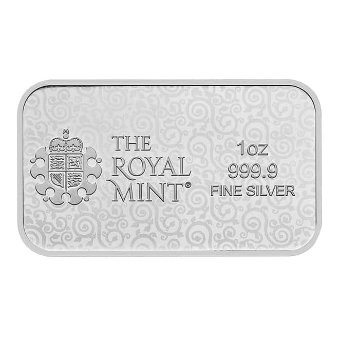 1 oz Great Britain Una and the Lion Landscape Silver Bar