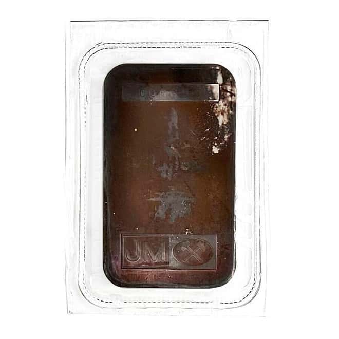1 oz Johnson Matthey Scotiabank Small Logo Silver Bar .999 Fine
