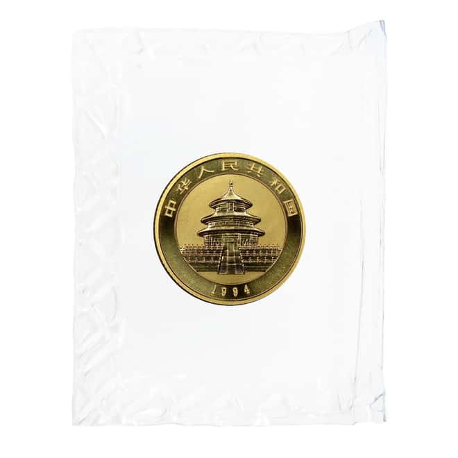 1994 1/10 Chinese Gold Panda 10 Yuan .999 Fine BU (Sealed)