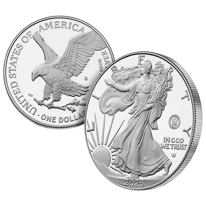 2025-S Navy Privy 1 oz Proof Silver American Eagle (w/Box & COA)