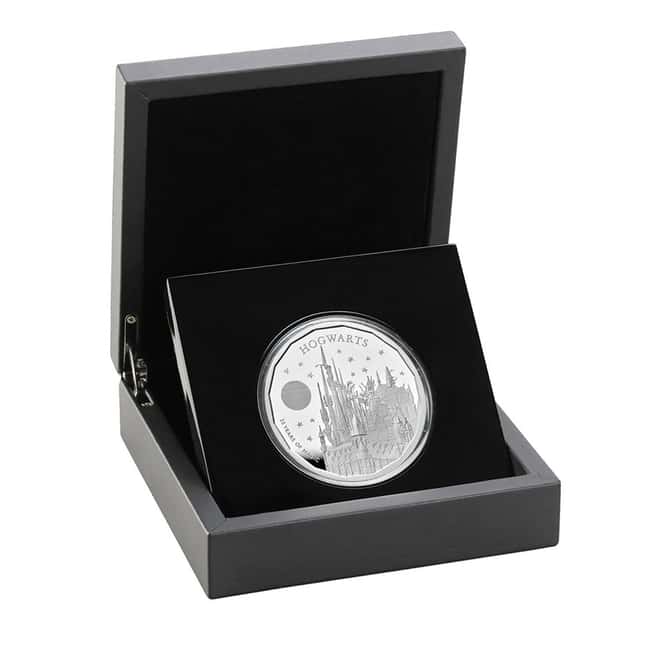 2023 Great Britain 5 oz Hogwarts School Proof Silver Coin .999 Fine