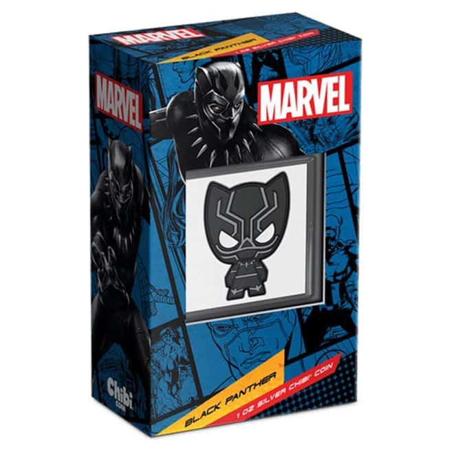 2023 Niue 1 oz Marvel Black Panther Silver Chibi Coin