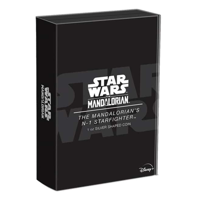 2023 Niue 1 oz Star Wars The Mandalorian's N-1 Starfighter Silver Coin